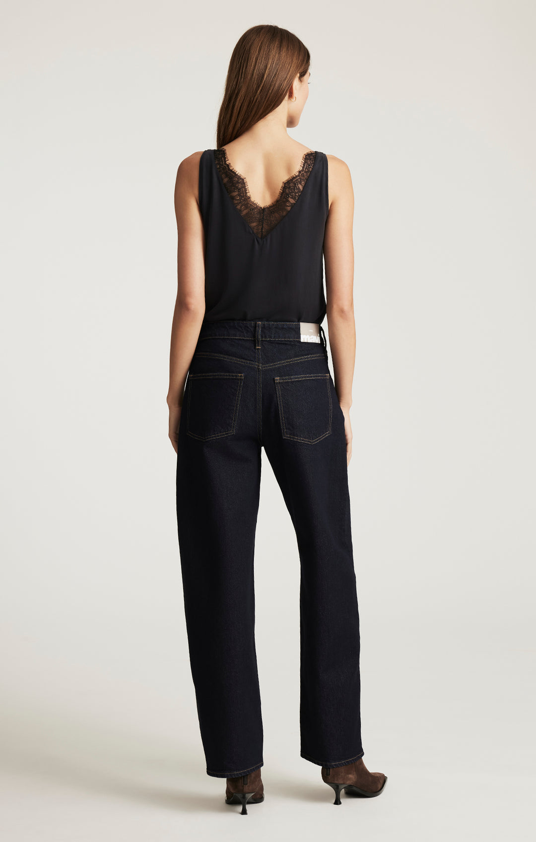 Jean vintage à coupe ballon Nica