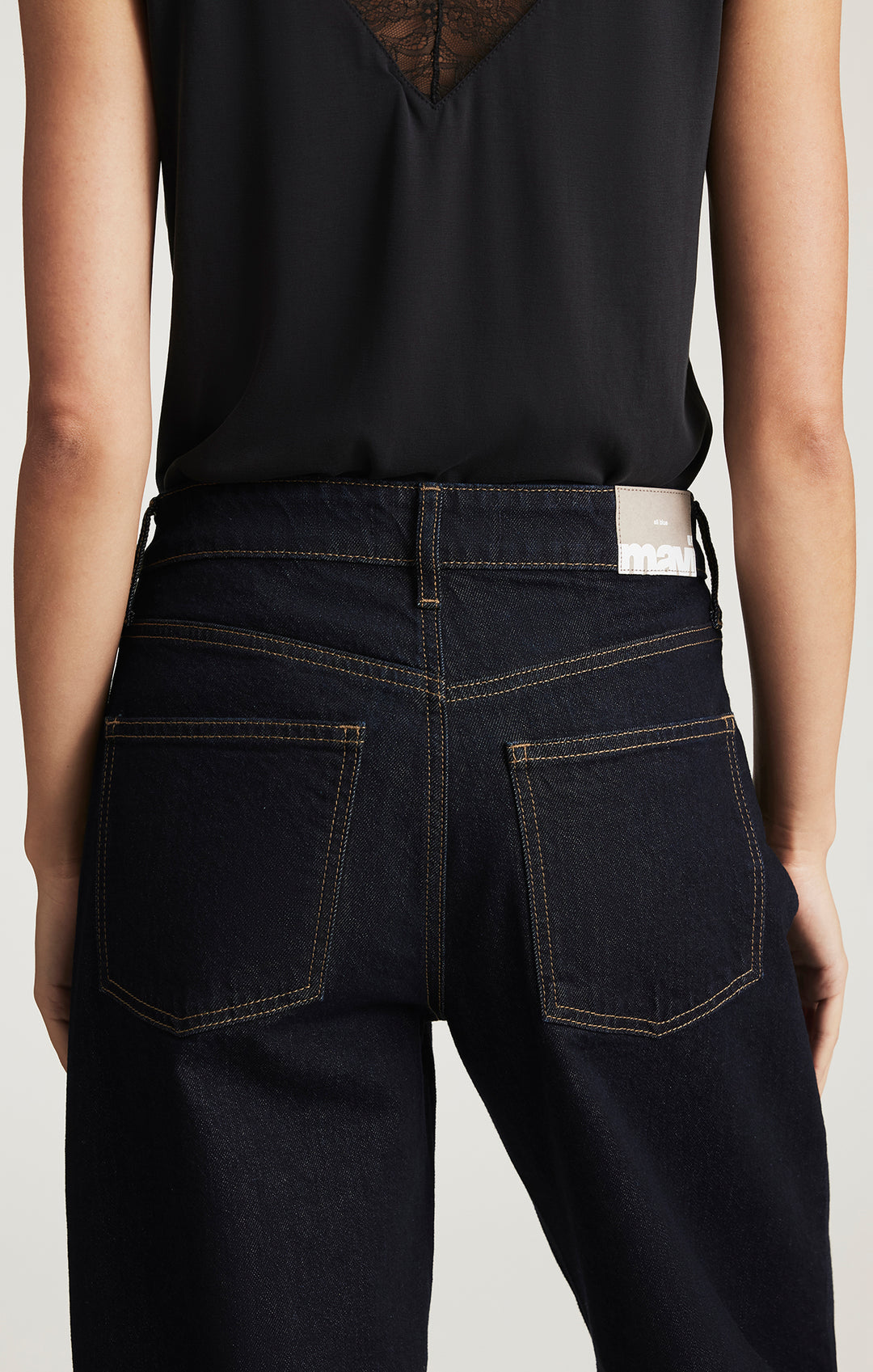 Jean vintage à coupe ballon Nica