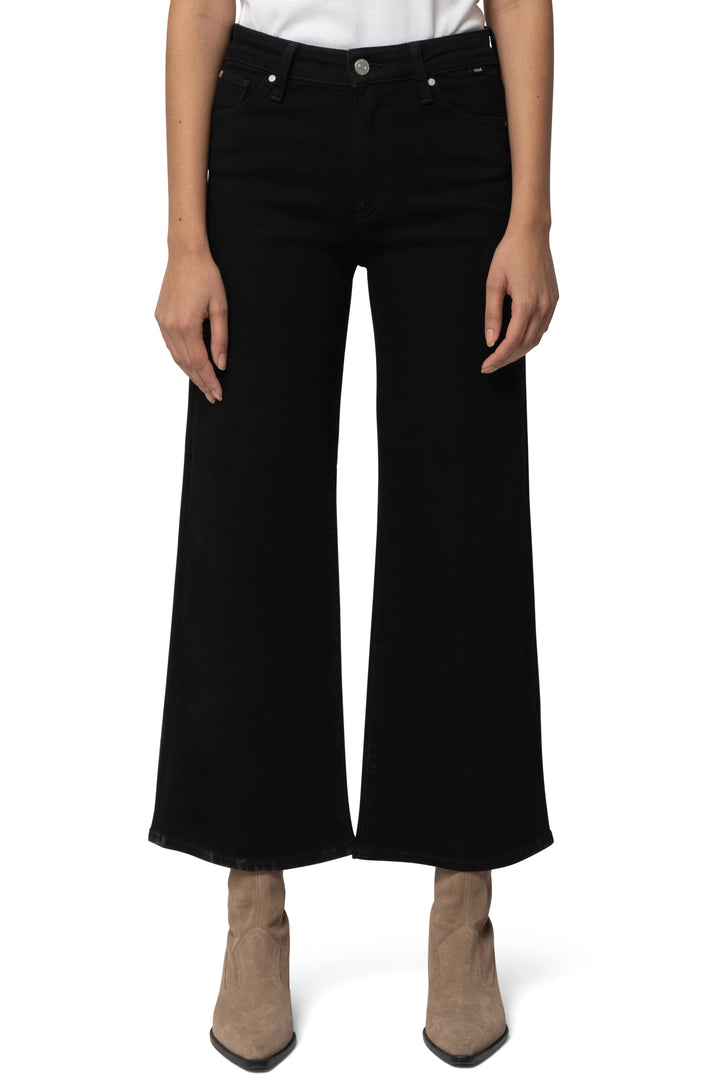 Jeans noir wide leg Paloma