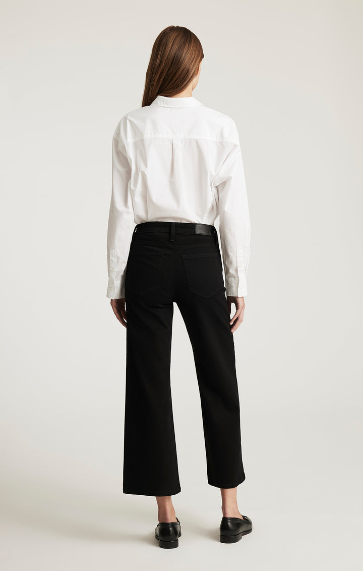 Pantalon large Paloma – Confort extensible et mélange de coton