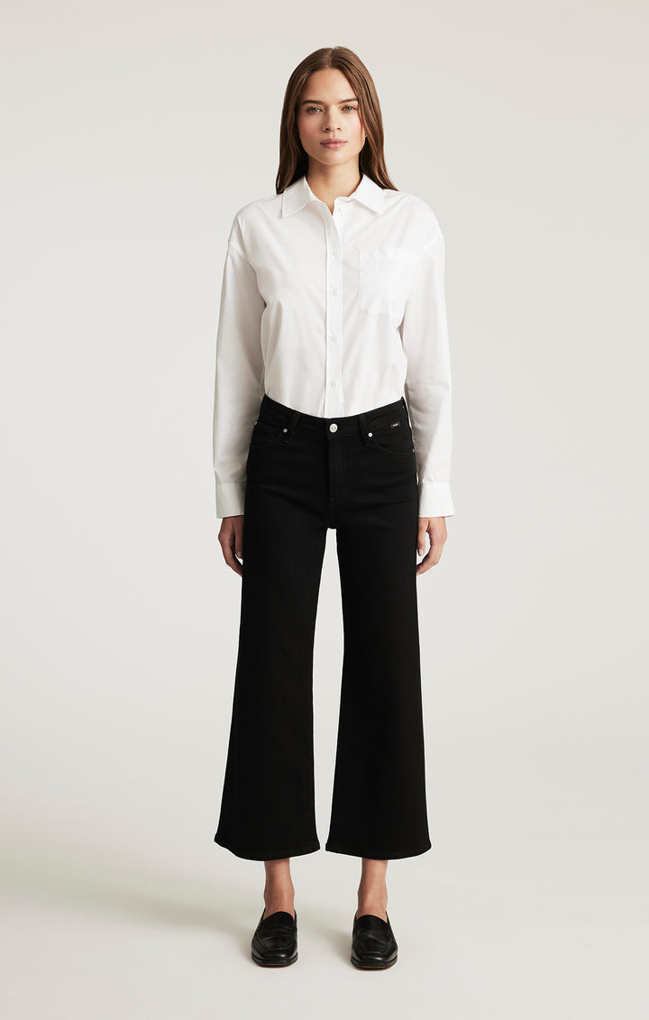 Pantalon large Paloma – Confort extensible et mélange de coton