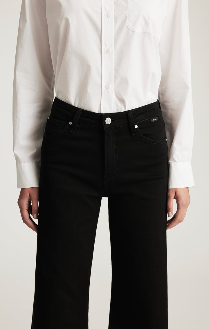 Pantalon large Paloma – Confort extensible et mélange de coton
