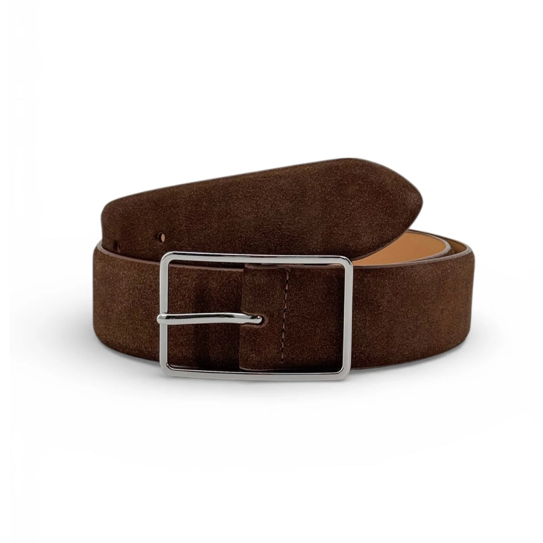 Ceinture en suède Mc - À boucle métallique