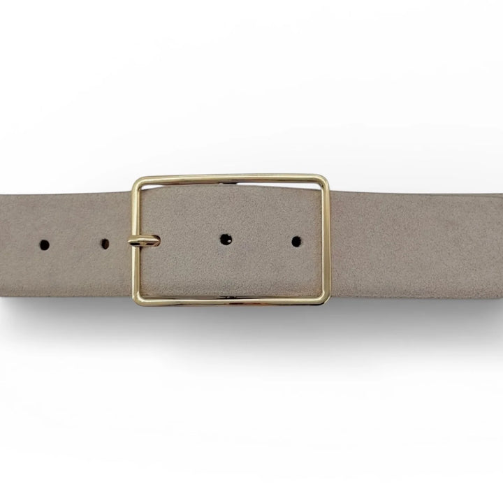 Ceinture en suède Mc - À boucle métallique