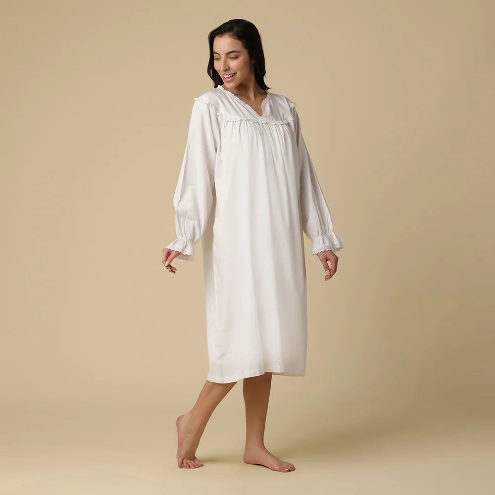 Chemise de nuit en flanelle