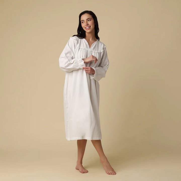 Chemise de nuit en flanelle