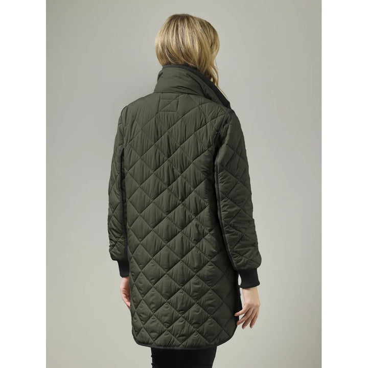 Manteau matelassé Margrethe – Écoresponsable aux détails contrastés