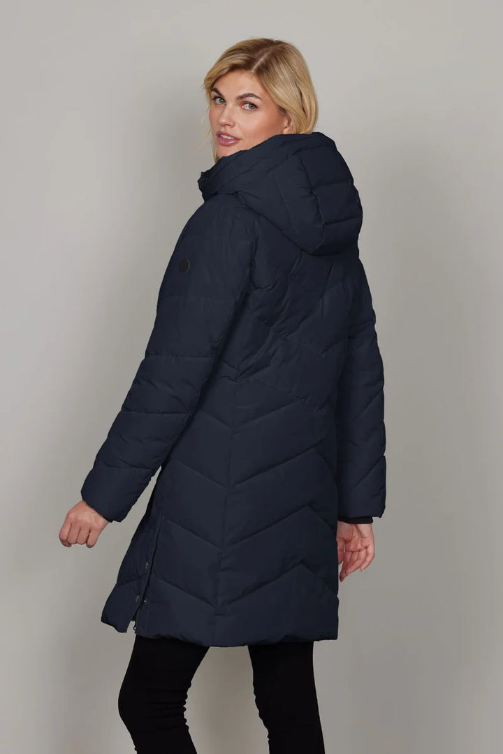 Manteau moderne à capuche Maya