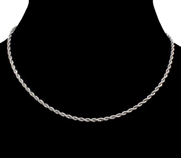 Twisted Chain - Stainless Steel