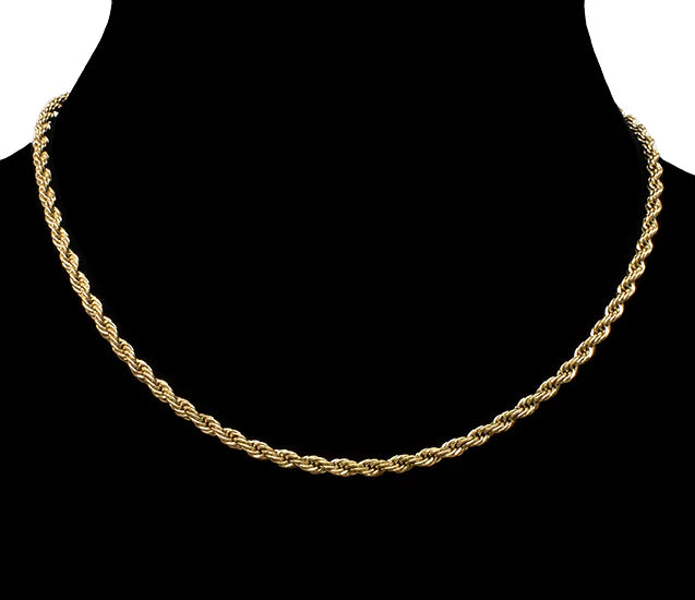 Twisted Chain - Stainless Steel
