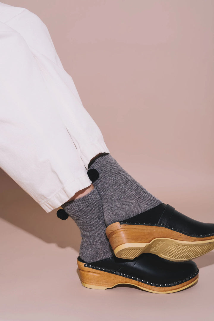 Chaussettes à pompon