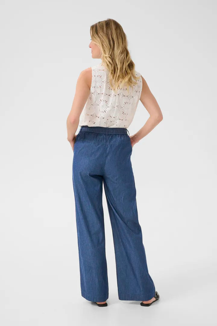 Pantalon en denim souple Talli