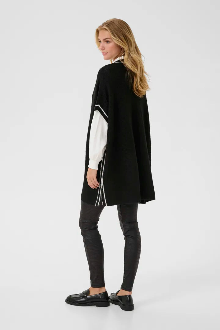 Poncho tendance à boutons Rams