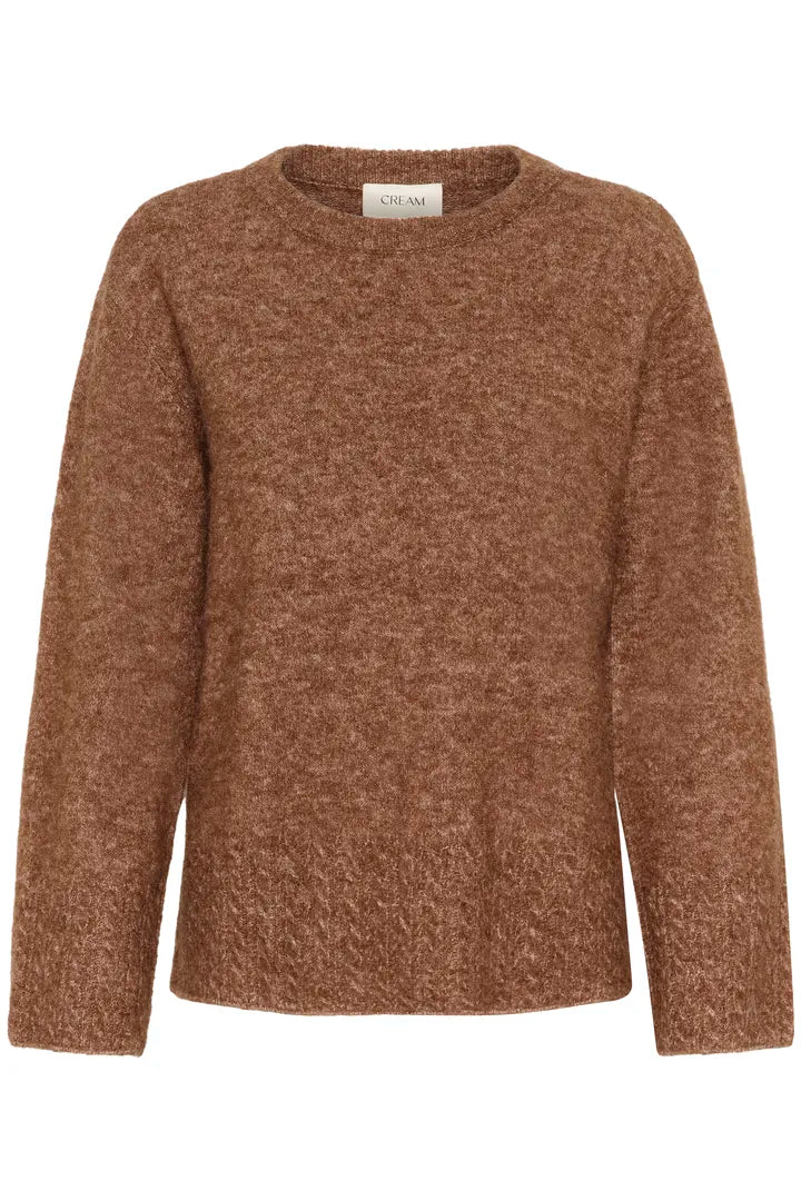 Pull confectionné dans un mélange des tissus les plus doux Blues