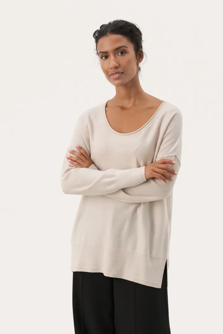 Pull en laine certifiée Noura