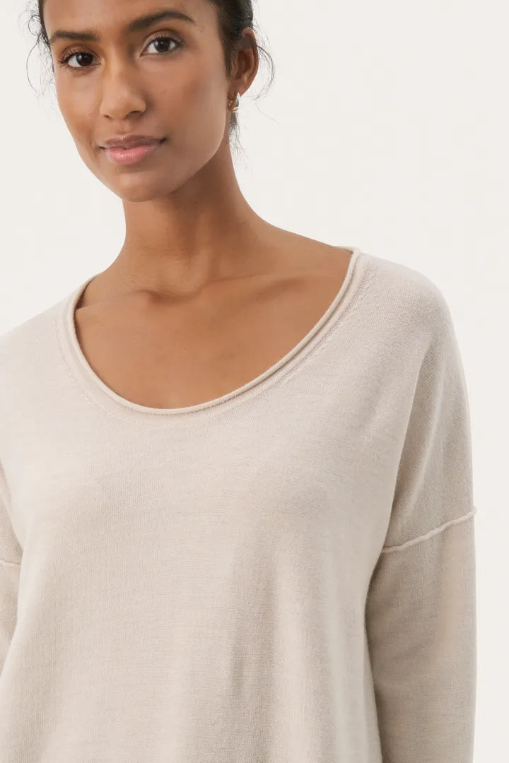 Pull en laine certifiée Noura