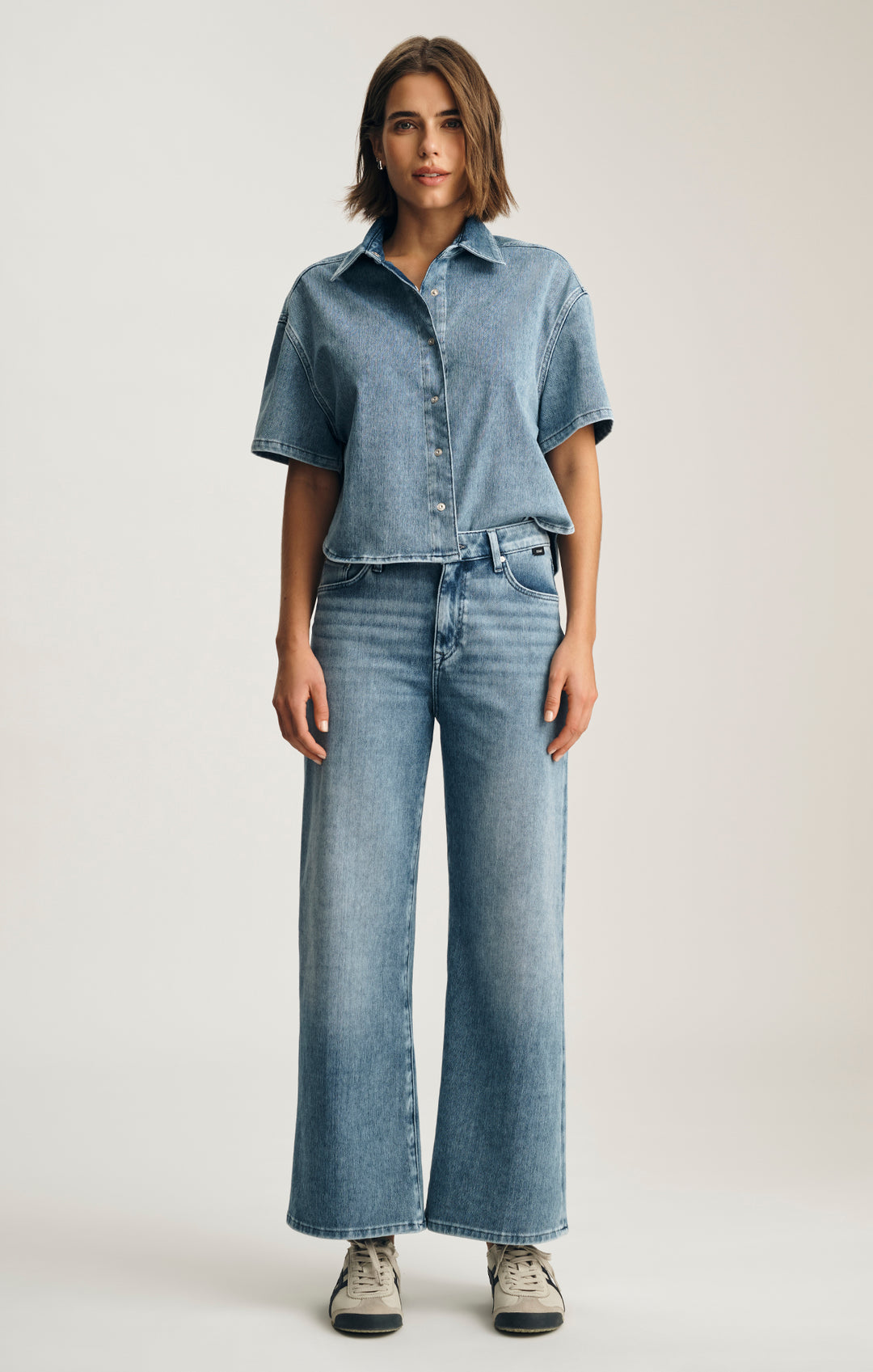 Pantalon large Paloma – confort extensible