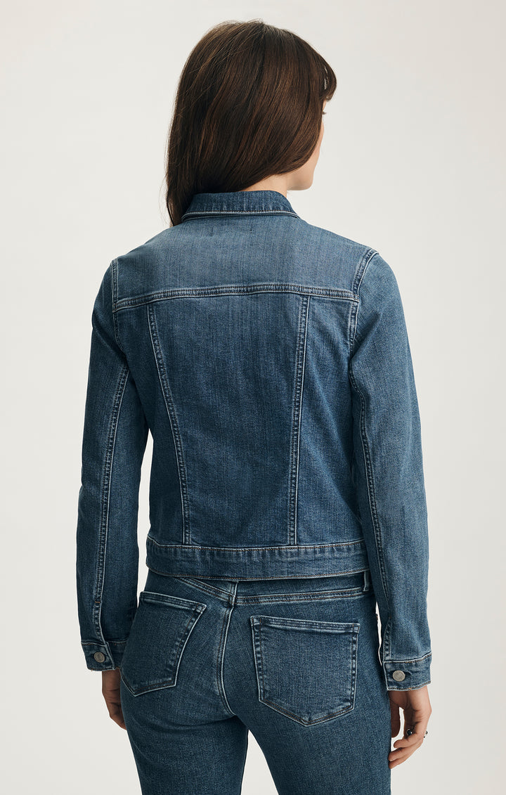 Veste en denim Samantha – Classique et confort extensible