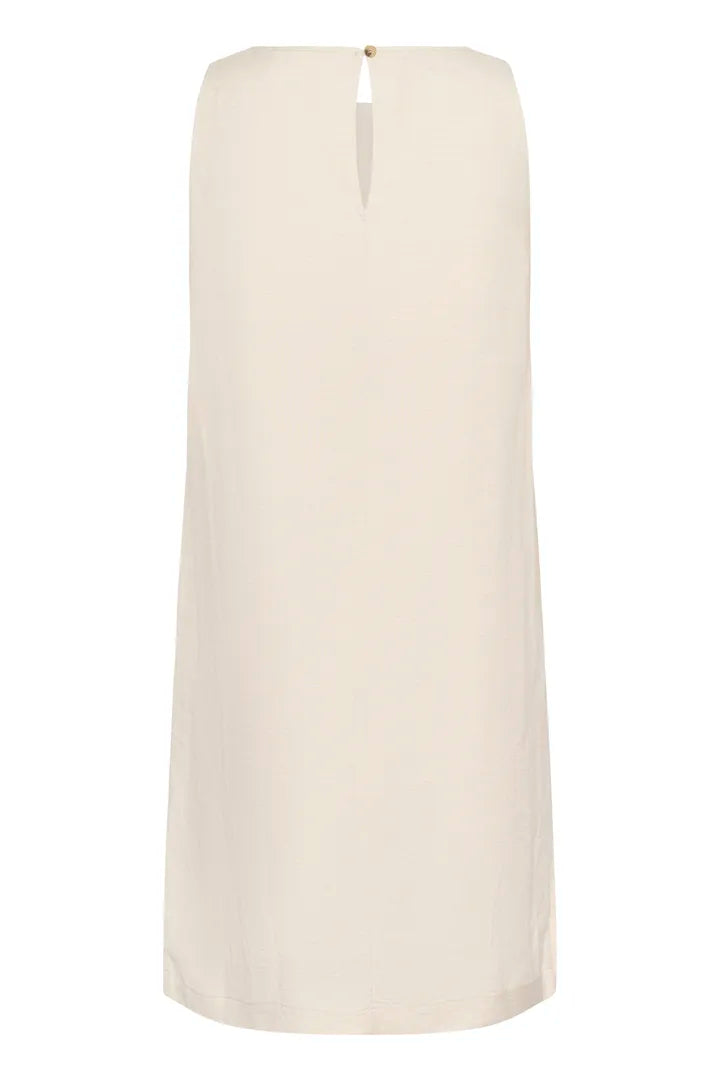 Robe aux lignes simples en lin Linna