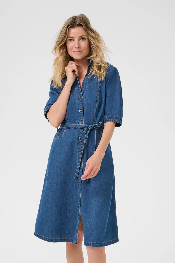 Robe en denim ultra féminine Estelle
