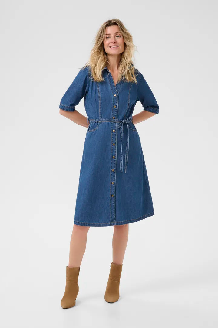 Robe en denim ultra féminine Estelle