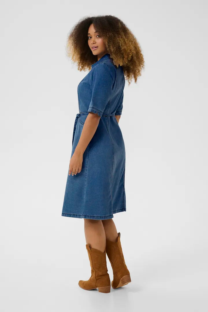 Robe en denim ultra féminine Estelle