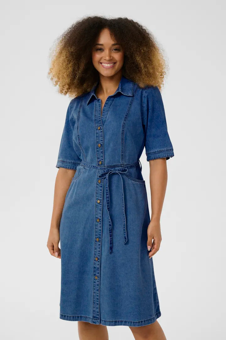 Robe en denim ultra féminine Estelle