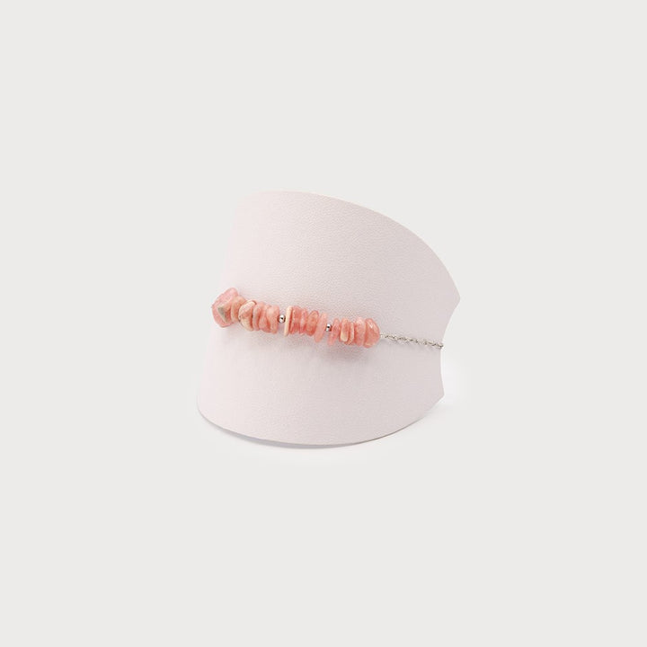 Bracelet à pierre naturelle - Acier inoxydable