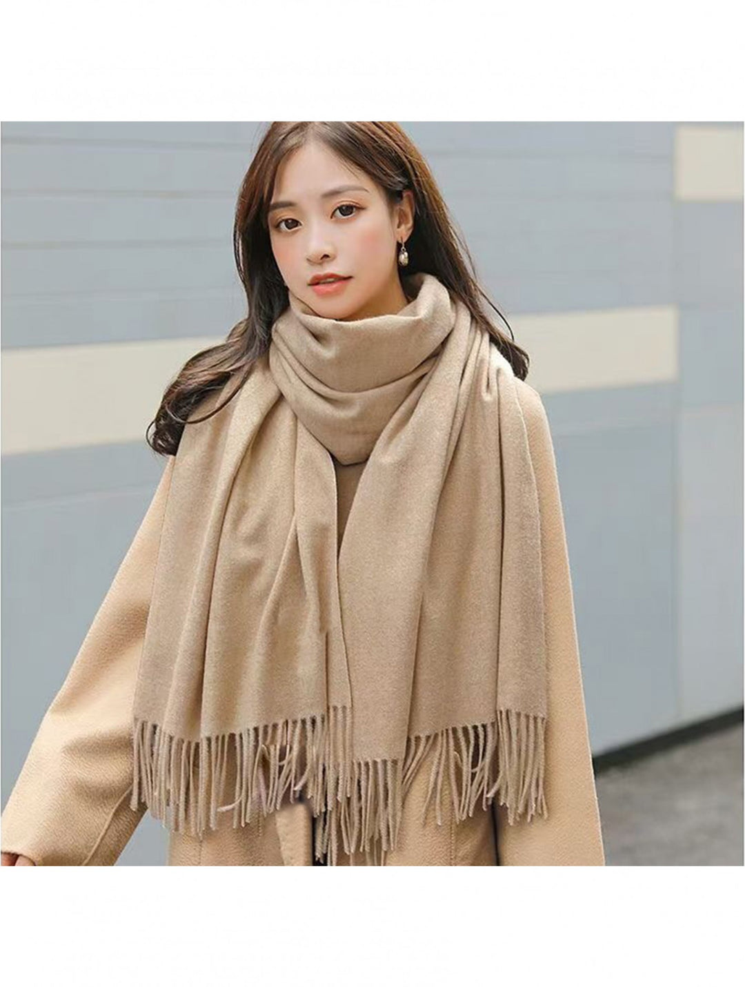 Écharpe douce à la sensation de cachemire