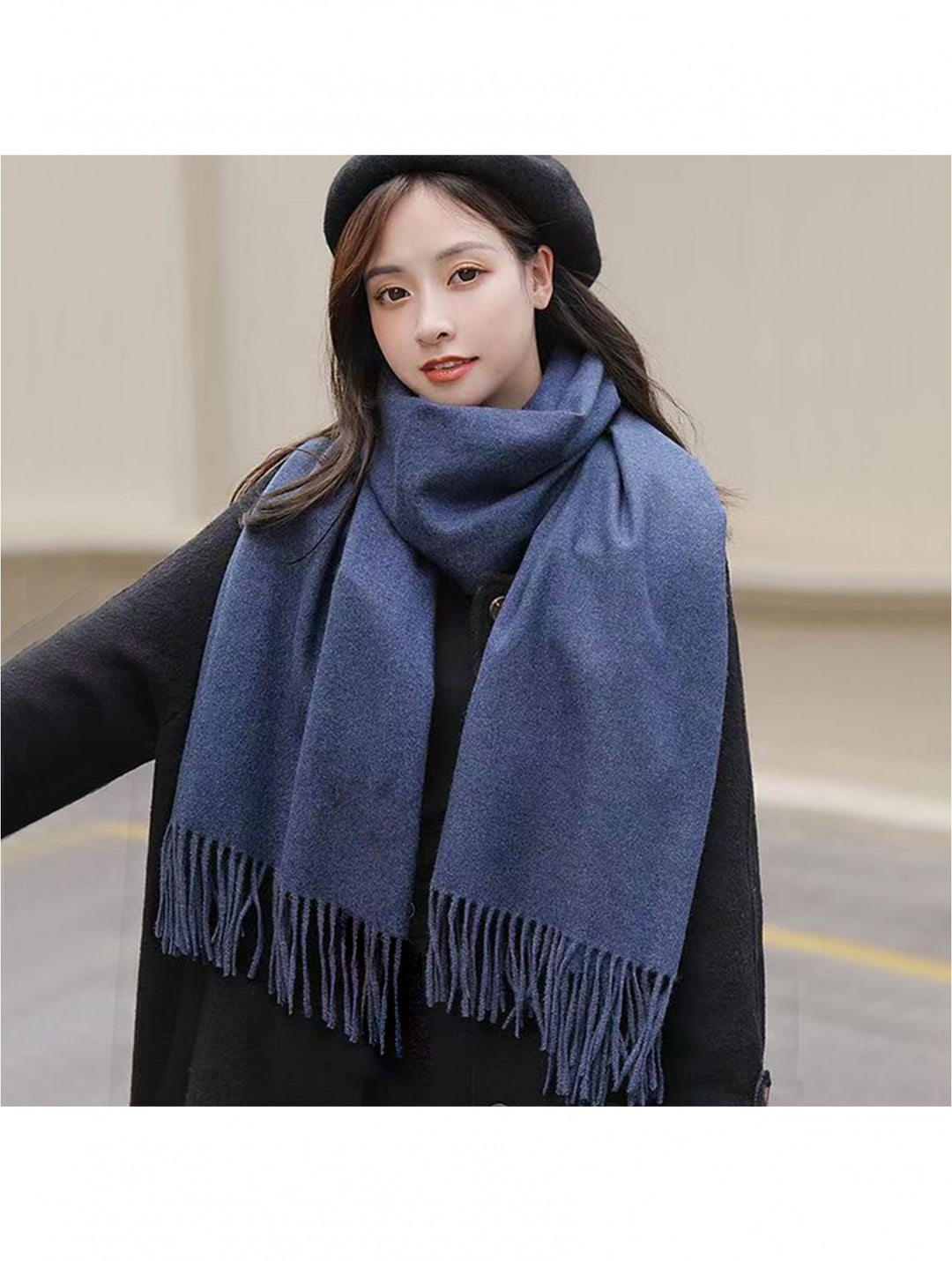 Écharpe douce à la sensation de cachemire