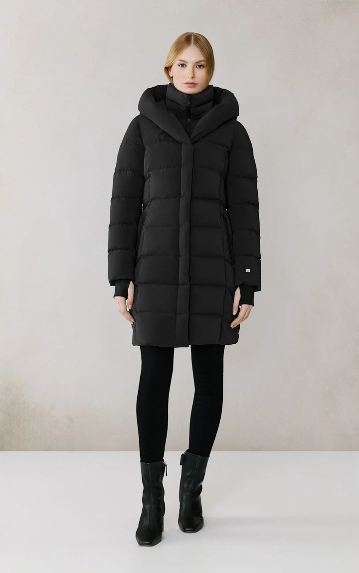 Manteau en duvet Sonny - Matelassé à capuche protectrice