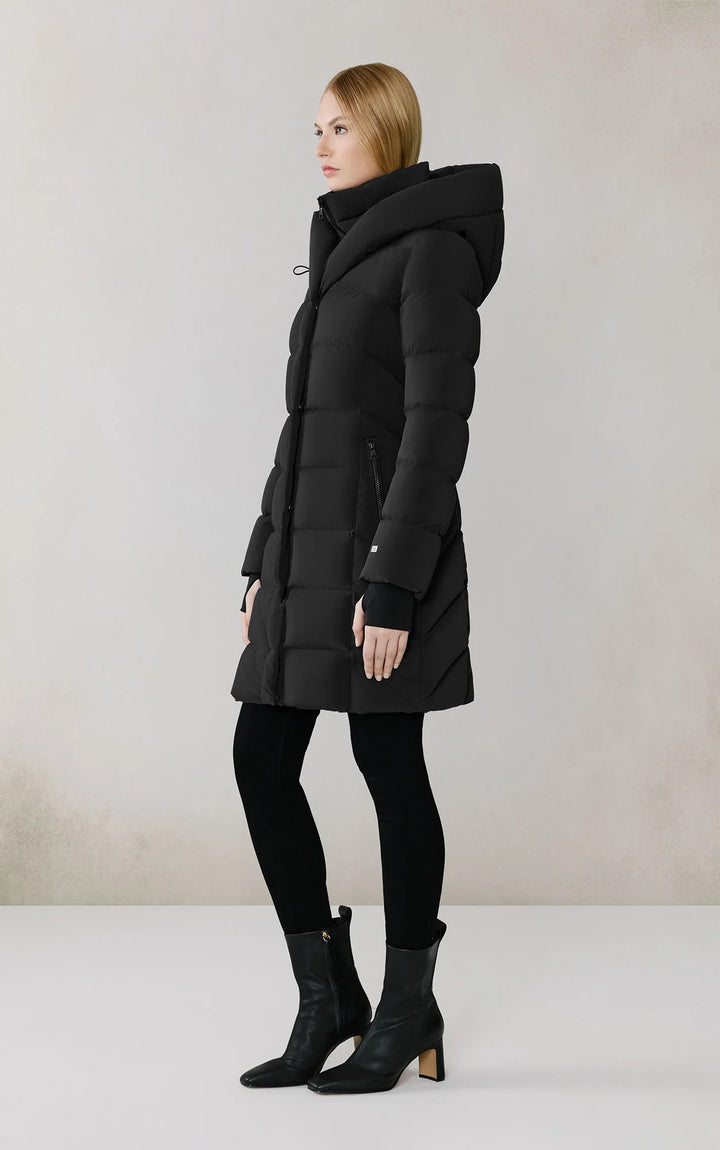 Manteau en duvet Sonny - Matelassé à capuche protectrice