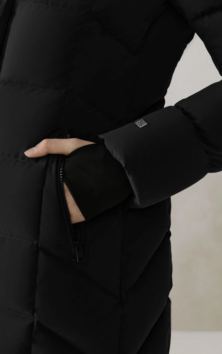 Manteau en duvet Sonny - Matelassé à capuche protectrice