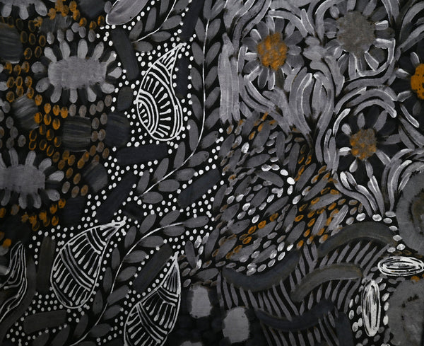 Écharpe à motif abstrait - Doux en viscose et laine