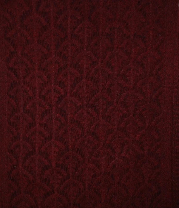 Écharpe tricotée - Foulard enveloppant doux en laine mélangée