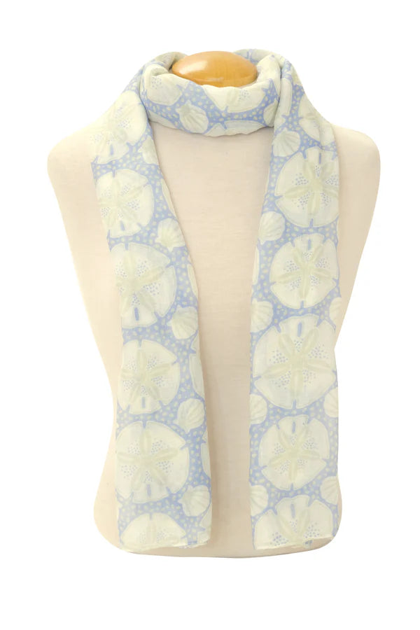 Foulard à motif dollar des sables et coquillages