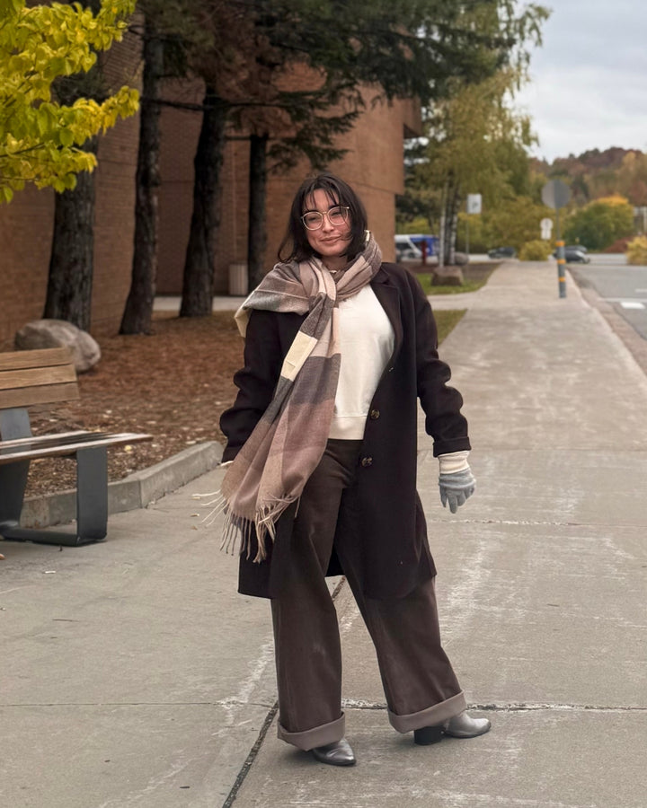 Pantalon en velours côtelé Ninnen