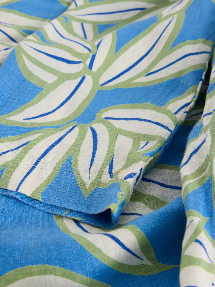 Tunique en lin cintrée au niveau du bassin Blake