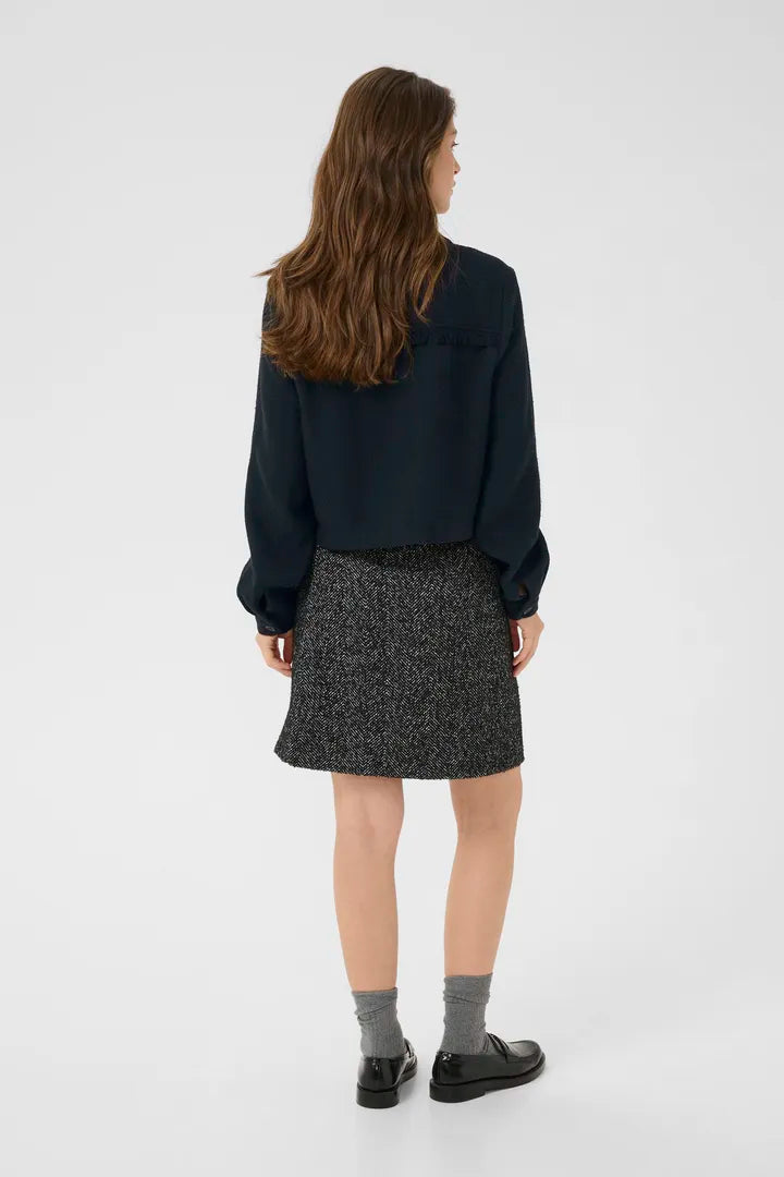 Veste tissée en chevrons Bayu