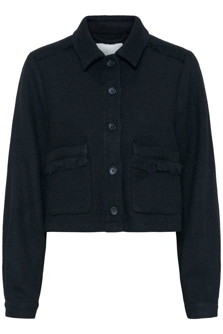 Veste tissée en chevrons Bayu