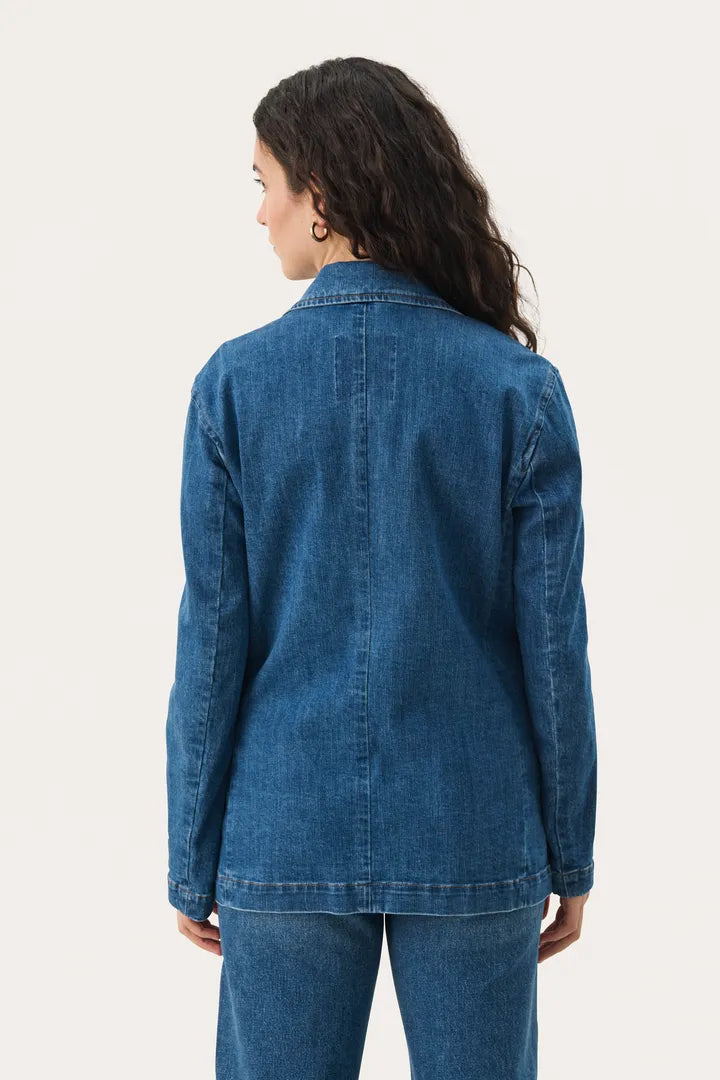 Veston en denim Noor