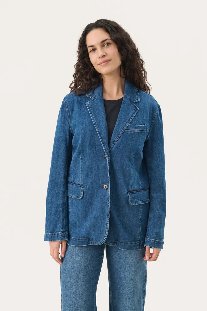 Veston en denim Noor