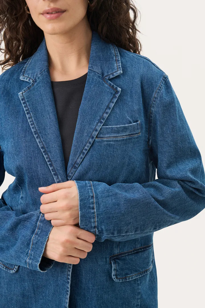 Veston en denim Noor