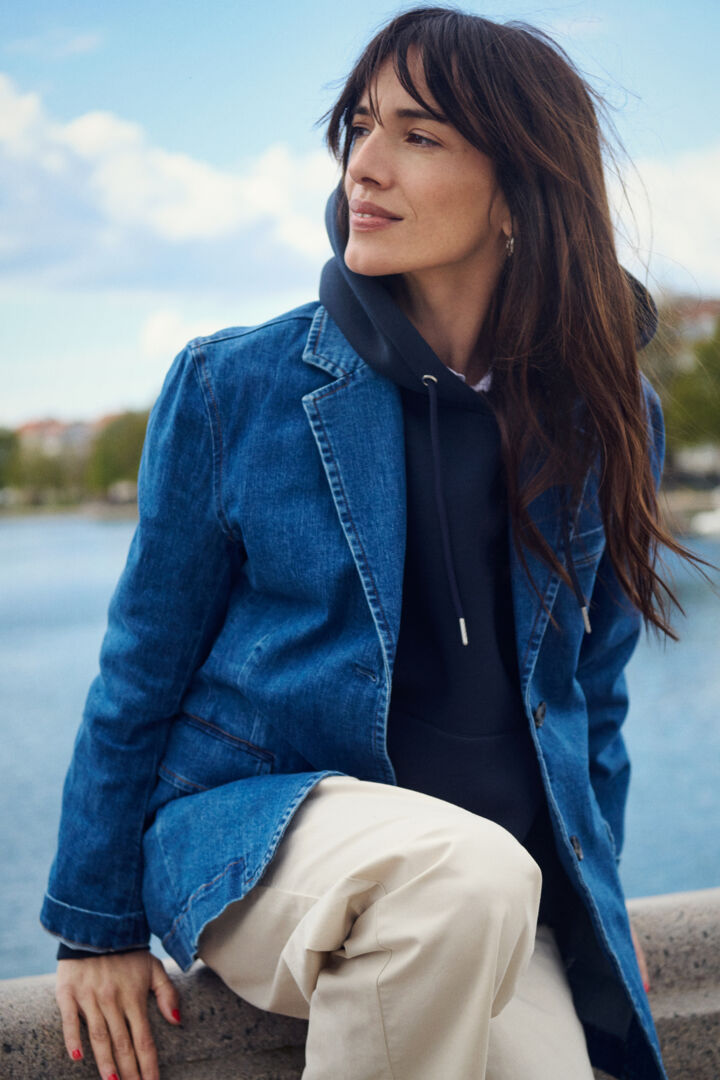 Veston en denim Noor