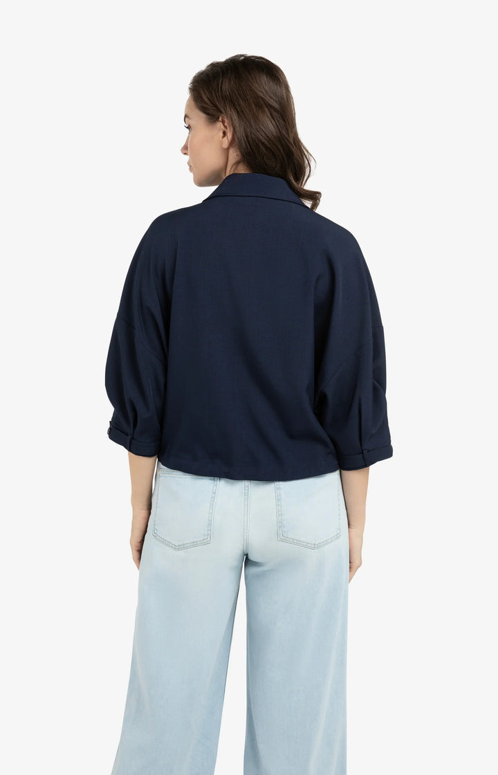 Veste à coupe ample - Composition extensible et taille ajustable