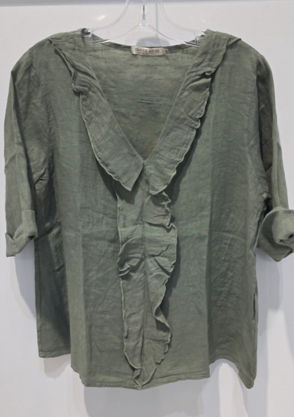 Blouse à volants Juliet – Manches 3/4