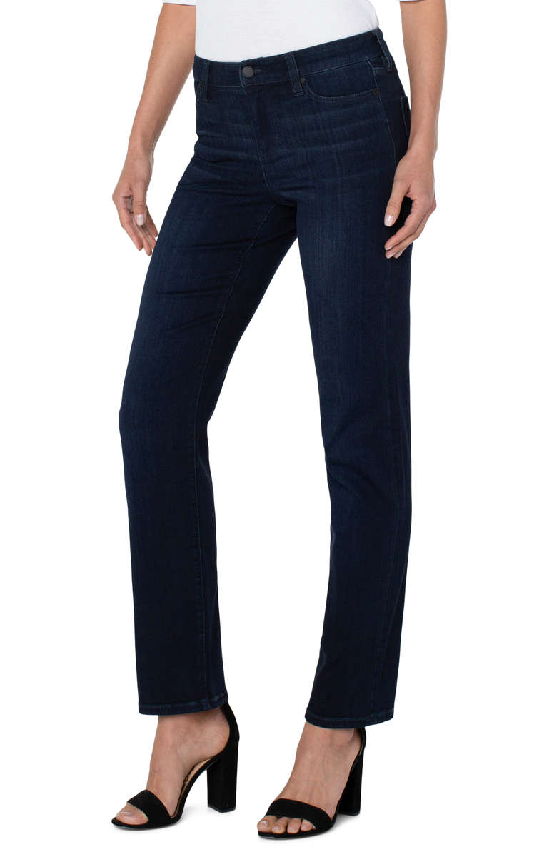 Jeans taille haute à coupe droite Kennedy Straight