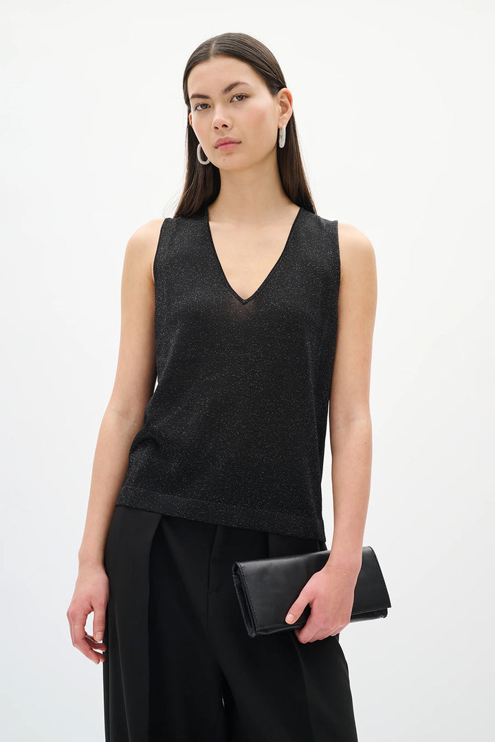 Haut sans manche scintillant Thani
