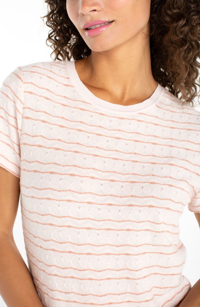 T-shirt en tricot raffiné - Un haut essentiel