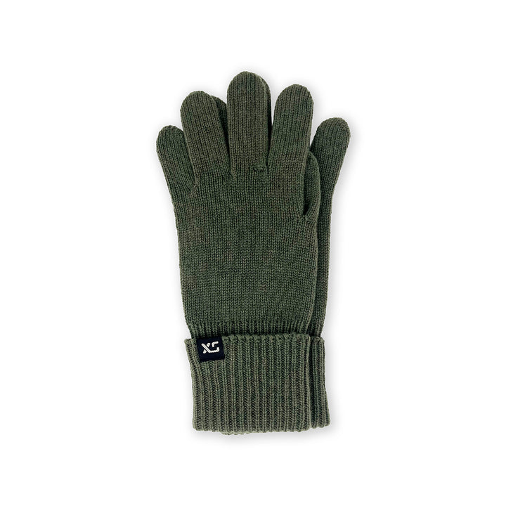 Gants en mérinos et cachemire à revers